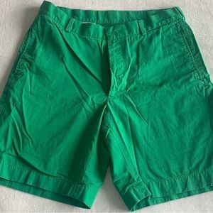 Brooks Brothers “346” green men’s shorts. Size 36 reg. Washed but never worn